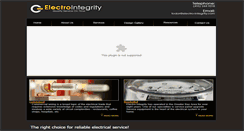 Desktop Screenshot of electro-integrity.com